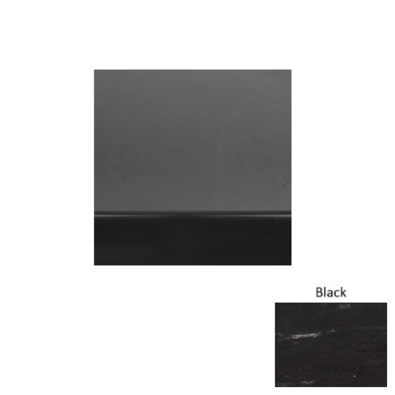 Marbleized 71 Black Smooth Rubber Stair Tread
