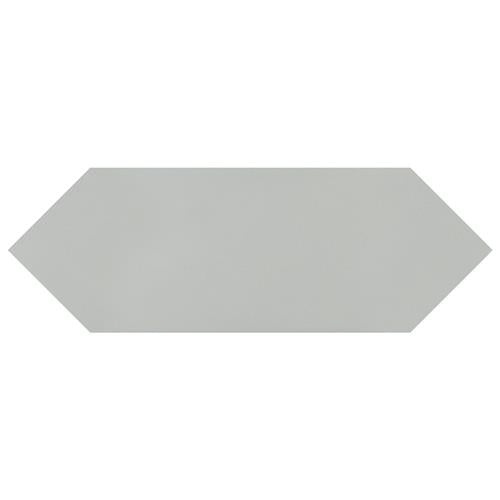 Kite Dark Grey Porcelain Tile - Satin - 4" X 11 3/4" Hexagon