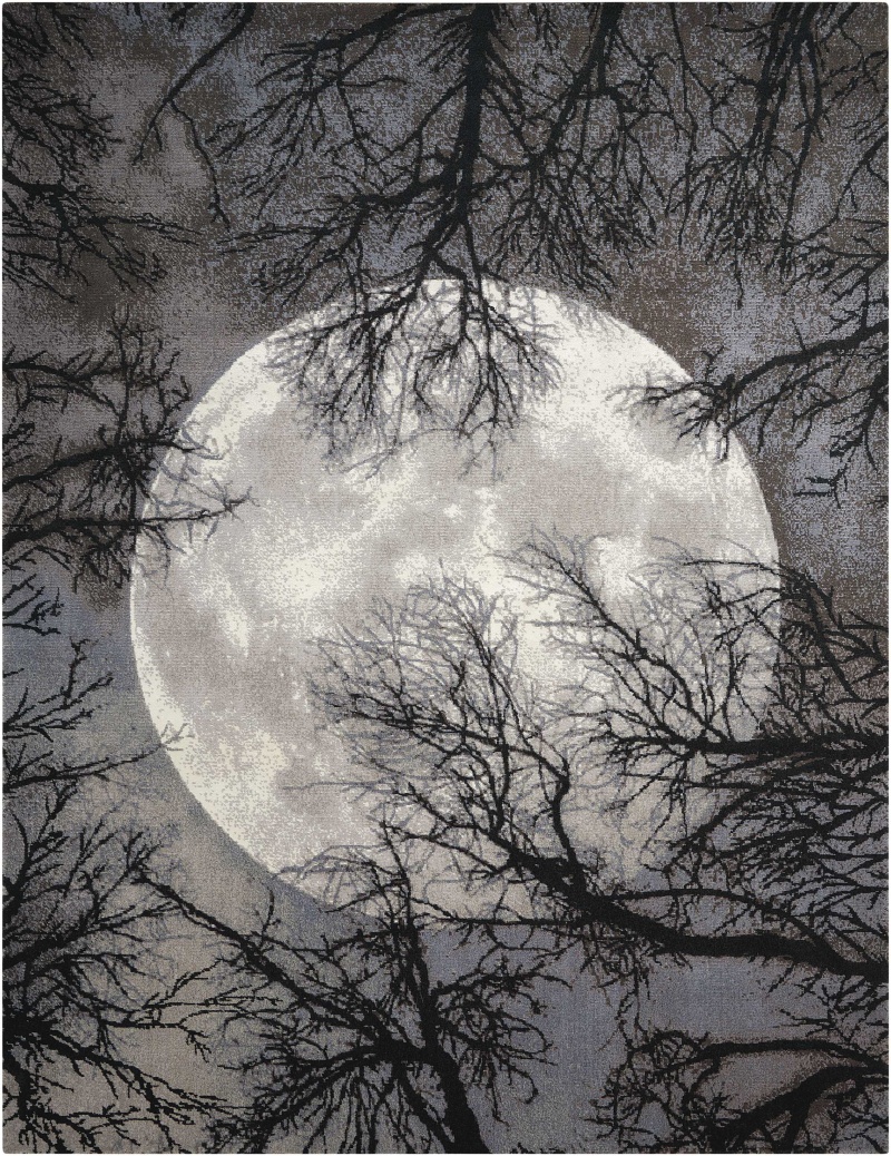 Twilight Twi17 Moon Wool Blend Modern Area Rug