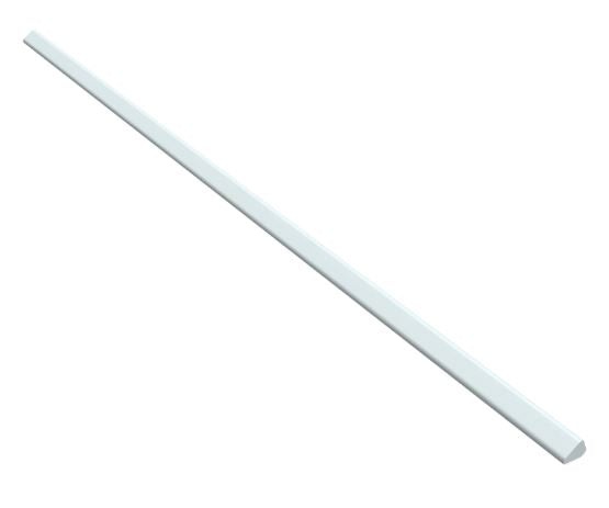 Melody Eme Ash Ceramic Wall Trim - 0.5" x 10" Jolly - Glossy
