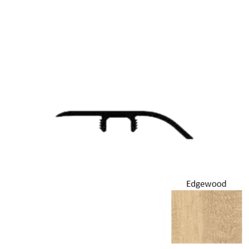 Lamdura Inspirations Edgewood Laminate Wood Moulding / Trim - 94" Reducer - Embossed