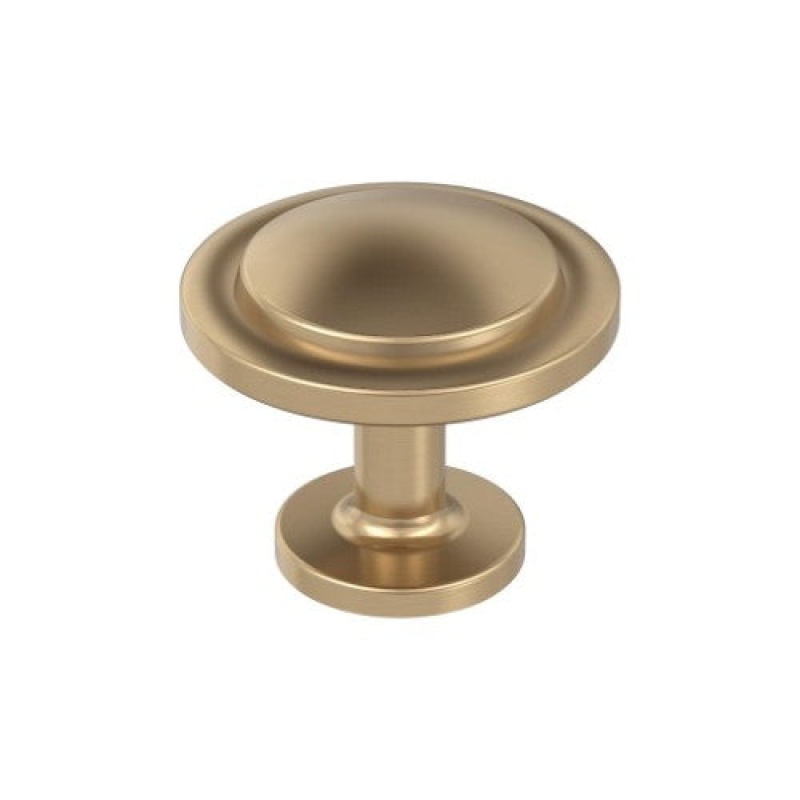Loop Zinc Cabinet Knob - Champagne Bronze - 1 3/16" (30 Mm) Length