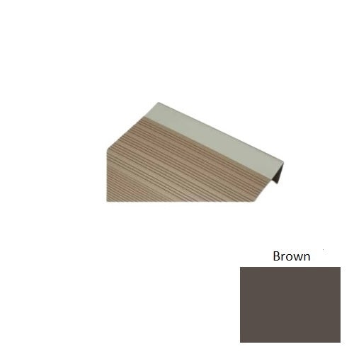 Johnsonite Brown Vinyl Moulding / Trim Stair Tread