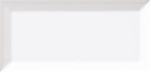Cc Textures White Ice Beveled Ceramic Tile - Glossy