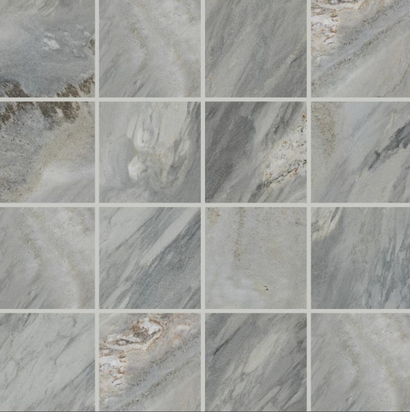 Savoir Bleu Porcelain Mosaic - 3" X 3" - Matte