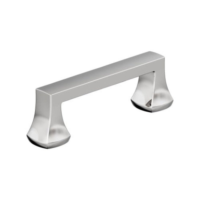 Hybridize Zinc Bar Cabinet Pull - Polished Chrome