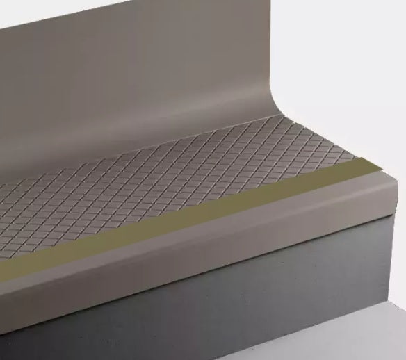 Johnsonite Poetry Plum Diamond Rubber Stair Tread