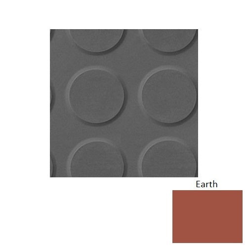Flextones Earth Rgt Radial Ii Rubber Distinct Designs Tile - Textured - 18" X 18"