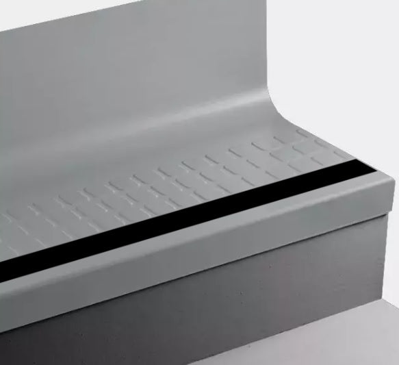 Johnsonite Drizzle Raised Square Rubber Stair Tread
