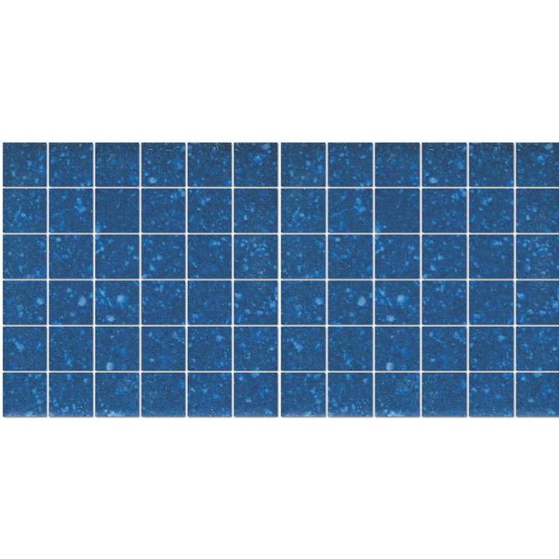 Unglazed Mosaics Sapphire Sky Speckled Porcelain Mosaic - 2" X 2"