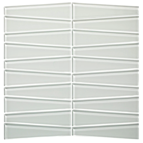 Glass Essentials Pure Silk Glass Mosaic - Waveline