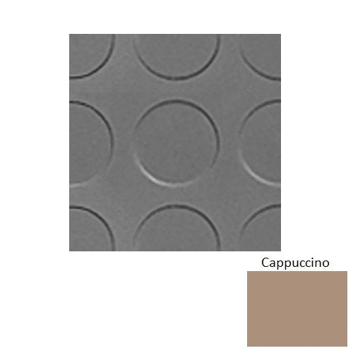 Flextones Cappuccino Rlt Radial Low Profile Rubber Distinct Designs Tile - Textured - 18" X 18"
