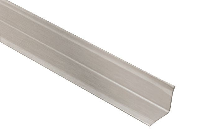 Schluter ECK-KI Brushed Stainless Steel Corner Tile Trim
