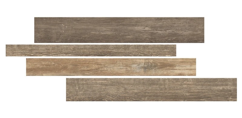 Apicura Variegated Porcelain Mosaic - Linear - Matte