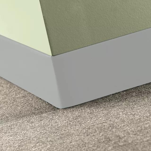 Johnsonite Vapor Grey Rubber Baseworks Thermoset Wall Base