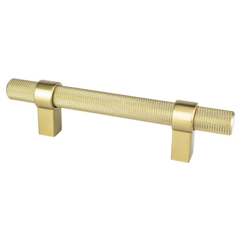 Berenson Radial Reign Aluminum Bar Pull - Modern Brushed Gold