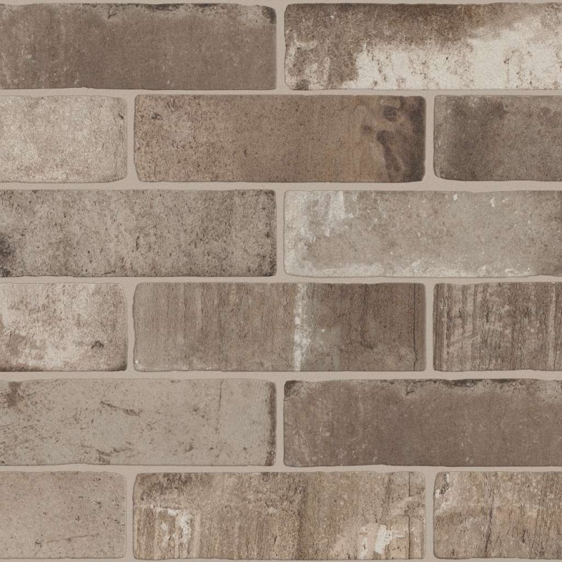 Bowery Greige Porcelain Tile - Matte - 3" X 10"