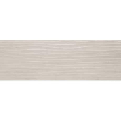 Materika Grigio Wave Ceramic Tile - Textured - 16" X 48"