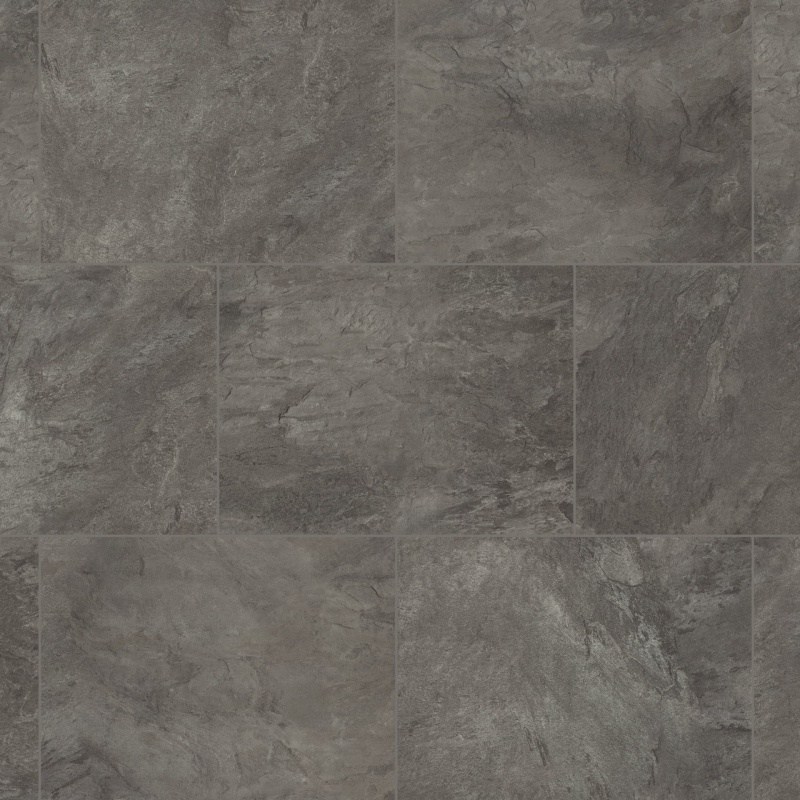 Korlok Select Volcanic Slate Rigid Core Luxury Vinyl Tile - Polyurethane - 18" X 24"