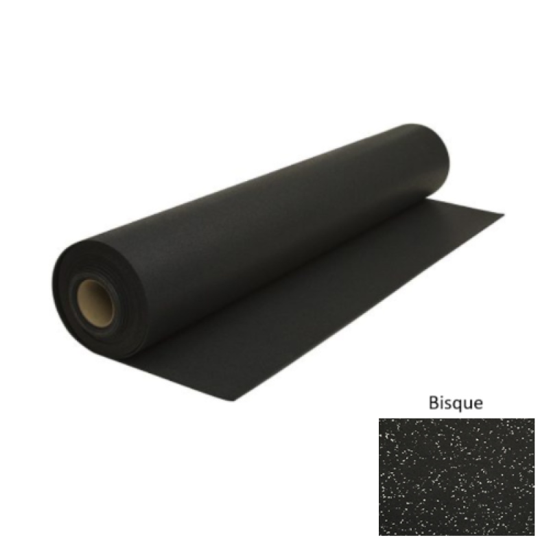 Bisque Recoil Fitness Flooring 40% Chip 5/32 Gauge - Urethane