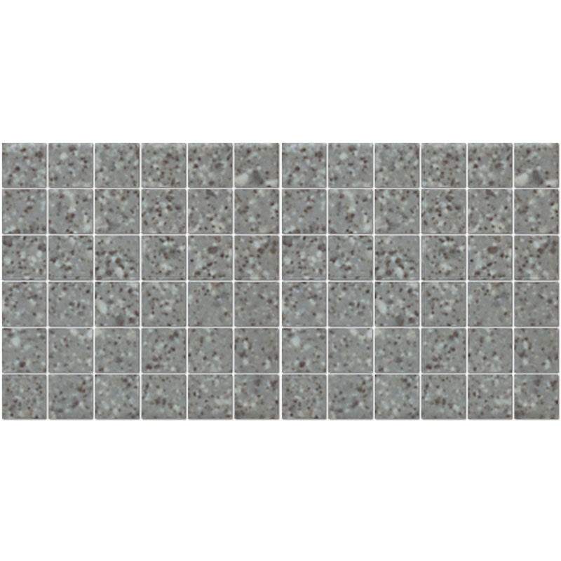 Unglazed Mosaics Storm Gray Speckled Porcelain Mosaic - 2" X 2"