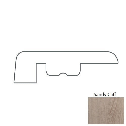 Concorde Oak Sandy Cliff Luxury Vinyl End Cap