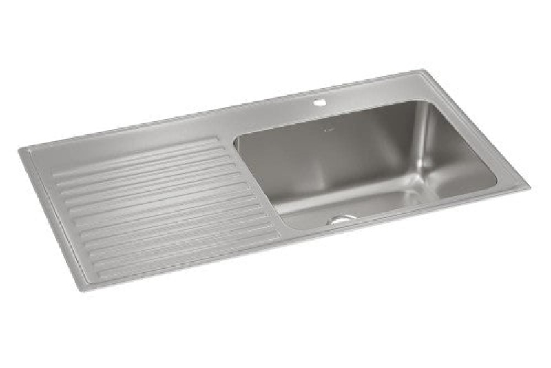 Elkay Lustertone Classic Stainless Steel Drop-In Kitchen Sink