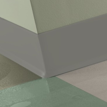 Johnsonite Stone Cottage Vinyl Traditional Wall Base - 4" X 48" X 1/8" Toe - Traditional Wall Base