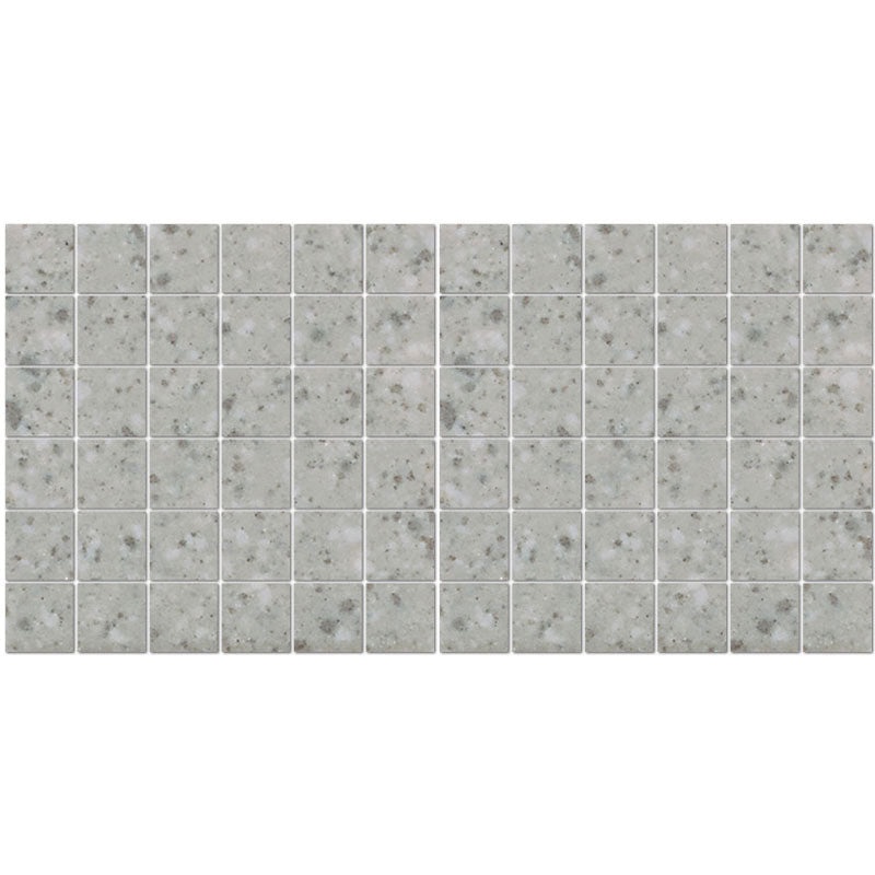 Unglazed Mosaics Light Smoke Speckled Porcelain Mosaic - 2" X 2"