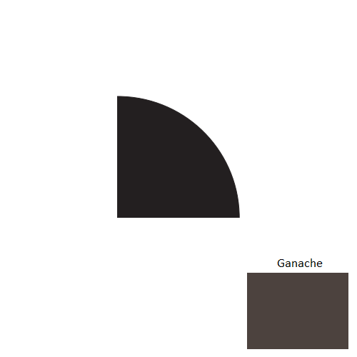 Johnsonite Ganache Rubber Millwork Quarter Round Trim