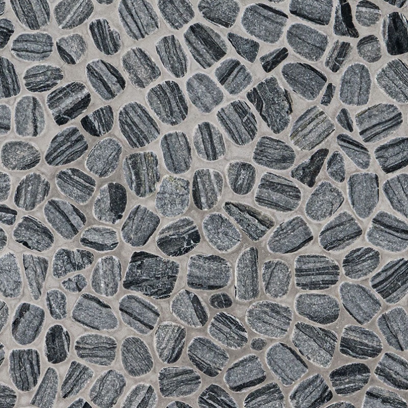 Henley Pebble Marble Mosaic - Pebble - Tumbled