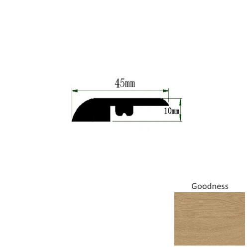 Genesis Authentics Goodness Luxury Vinyl Moulding / Trim - 94" Reducer - Matte