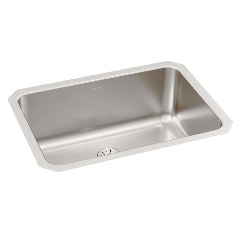 Eluh241610pd Lustertone Classic Stainless Steel Undermount Single Bowl Kitchen Sink - 26 1/2" X 18 1/2" X 10" - Stainless Steel