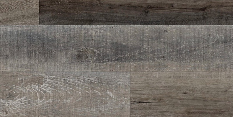 Deja New Coastal Oak Plank Oxidized Luxury Vinyl Plank Flooring - Matte - 7" X 48"