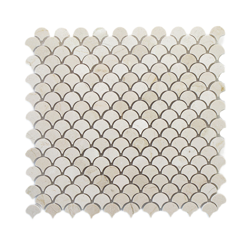 Crema Marfil Marble Mosaic - Petite - Polished