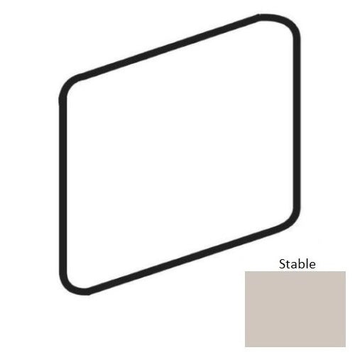Unglazed Mosaics Stable Porcelain Bullnose Outcorner