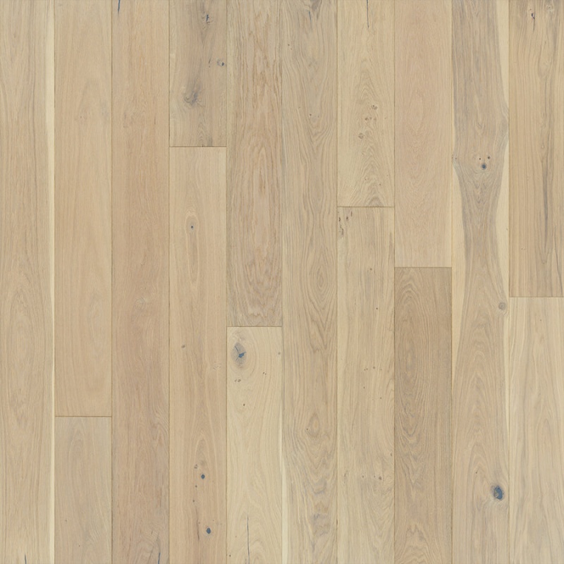 Ventura Oak Seashell Engineered Hardwood Flooring - Nu Oil - 7 1/2" X Random Lengths