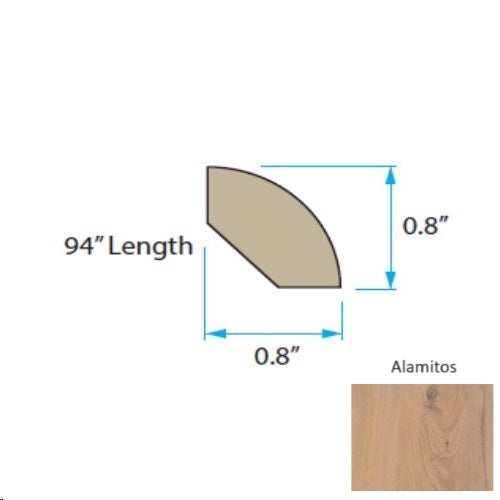 Sawatch Alamitos Luxury Vinyl Quarter Round Trim