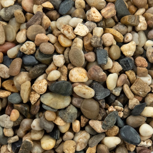 Piedra Pebbles Mixed Marble Pebble - Polished