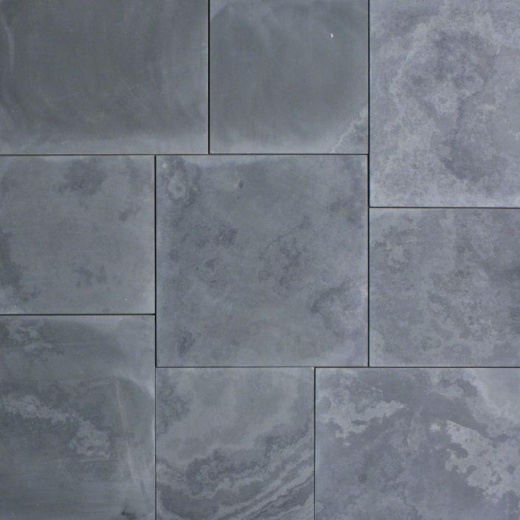 Montauk Black Slate Tile Sample - 18" x 18" x 3/8" Honed