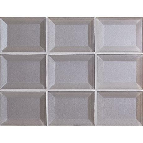 Luminescence Pearl Glass Mosaic - 3" X 4" Stacked - Glossy