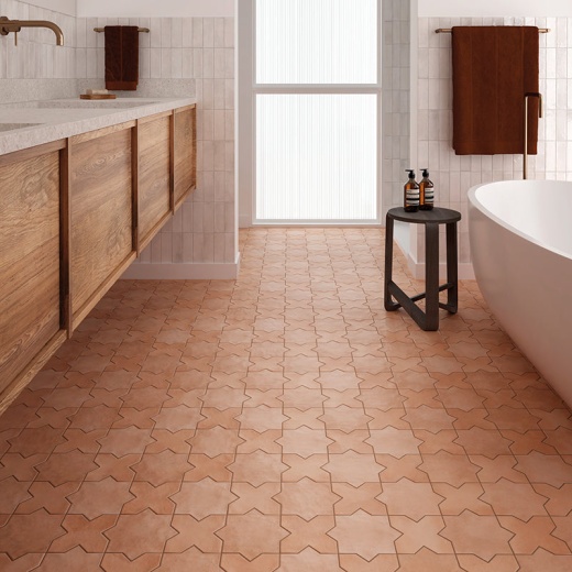 Tangier Cotto Porcelain Tile - Matte