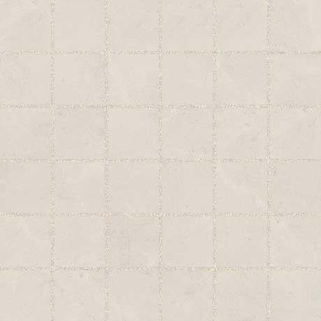 Modern Formation Peak White Porcelain Mosaic - 2" X 2" - Unpolished, Per Pack: 10 Sqft
