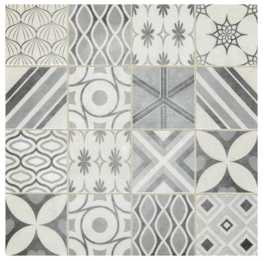 Sublimity Breath Sequence Mixed Mosaic - 3" X 3" - Honed
