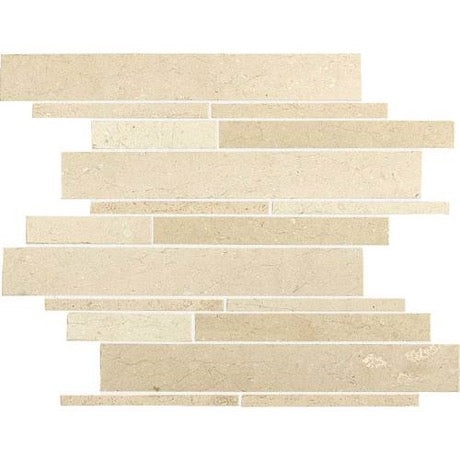 Havana Tan Marble Mosaic - Linear - Polished, Per Pack: 8