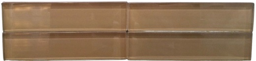 Burlap Glass Tile - Glossy - 1.8" X 7.8", Per Pack: 5 Sqft
