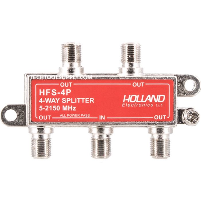 Holland 4-Way Splitter Power Pass