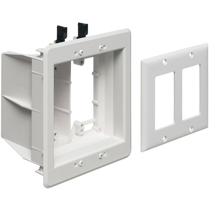 Buy Arlington Recessed TV Box for Power and Low Voltage 2Gang Online