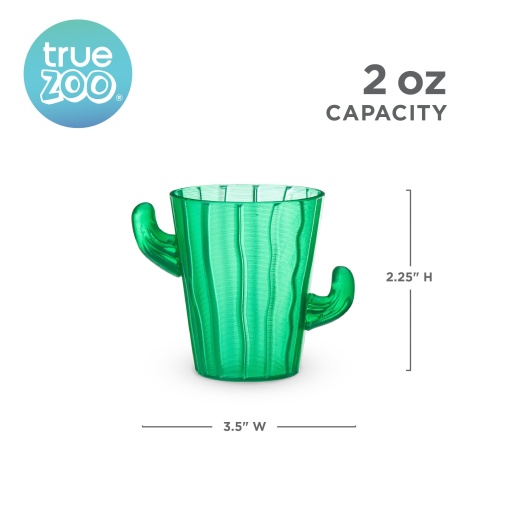 Cactus Shot Glasses by True Zoo, Set of 4 - Thumbnail 5