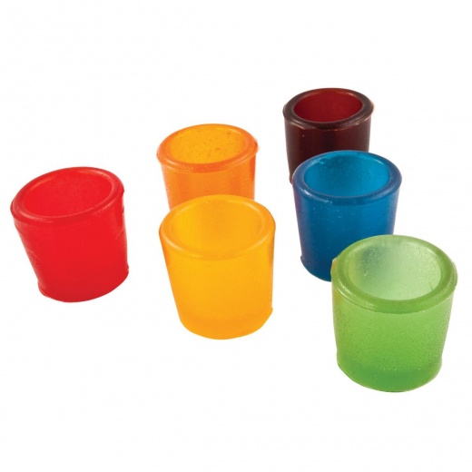Gummy Shotz! Flavors Six Pack - Fun Edible Shot Glasses for Any Celebration